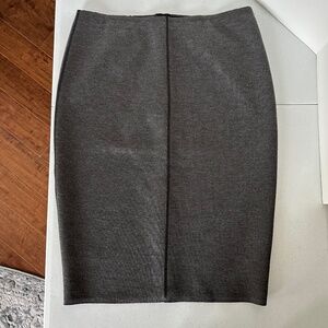 Ann Taylor, Dark Gray, Size Womens 8, Pencil skirt